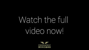 Helpless slave under heavy predicament