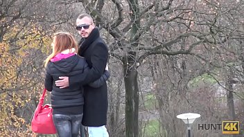 Hunt4k red girl likes sex for money in front of her bf