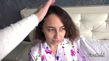 Home anal with petite regina moonshine with balls deep anal and cum on ass