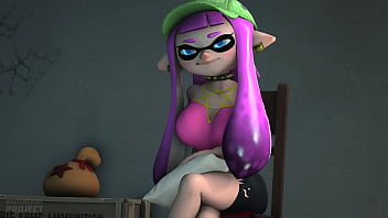 Splat toons girl creampied