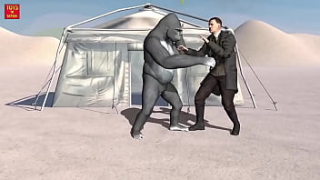 Harambe vs hitler the most epic battle ever Harambe vs hitler the most epic battle ever