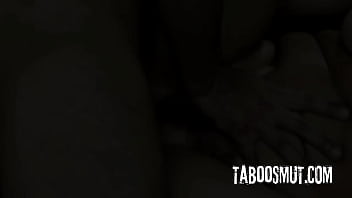 Hot brunette babe and her male friend fucking in front of a livestream