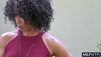 Interracial with milf