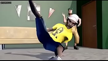 Chaves safado dançando funk com véio brocha enquanto eles escutam música foda do player tauz