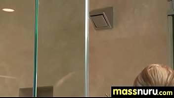 Babe fires nuru massage 4