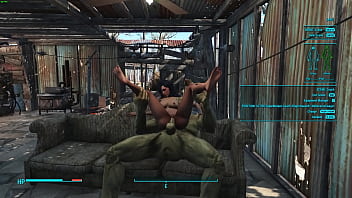 Artemis rides monster mutant cock