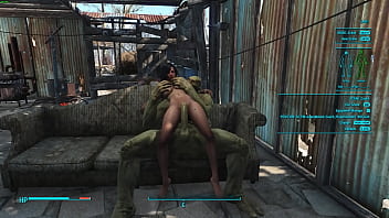 Artemis rides monster mutant cock