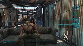 Artemis rides monster mutant cock