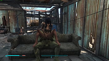 Artemis rides monster mutant cock