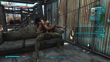 Artemis rides monster mutant cock