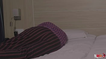 My husband's friend fucks me near my husband and cums inside me