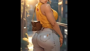 Sexy big butt ai girls making wet dreams great again