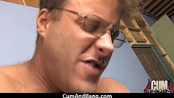 Extreme interracial gangbang 16