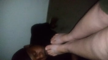 White toes getting sucked