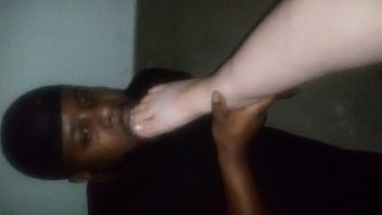 White toes getting sucked