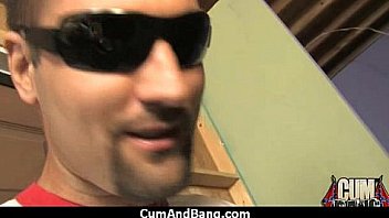 Nice ebony blowjob and cum 16