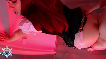 Vampire girl sucks and fucks for a sperm load