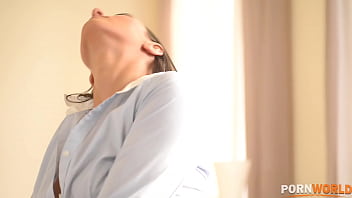 Rump shaker diamond butt plug awaits her ass