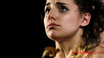 Shy innocent petite babe