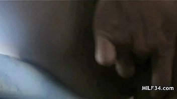 Hot cougar gets mouthful of cum