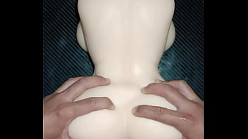 Rebota su culo en mi polla sexo anal