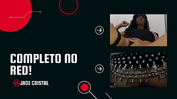 Jade teasing making the cuckold very horny