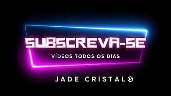 Jade teasing making the cuckold very horny