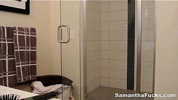 Samantha home movie morning fun