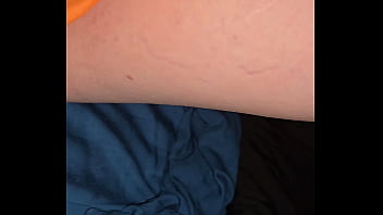 Making a mess of her panties