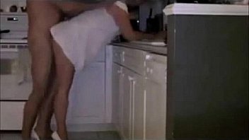 Amateur wife in high heels fucked in kitchen