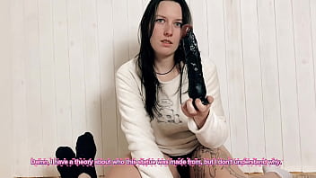 My stepsister came to learn how to use a dick and fuck