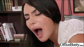Slut girl lela star with big melon tits banged in office clip 25