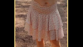 Milf shows her shaved pussy in public Milf shows her shaved pussy in public