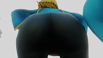 The beautiful asses of zelda & samus