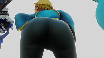 The beautiful asses of zelda & samus