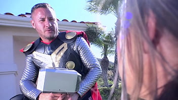 Thor fucks abigail mac hard with his super cock thor porn cosplay parody