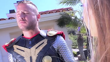 Thor fucks abigail mac hard with his super cock thor porn cosplay parody