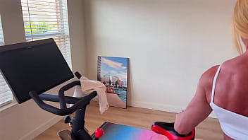 Me Getting Off The Peloton And Striping Down For You thumbnail
