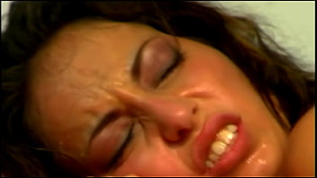 Young skinny couple have a hot spontaneous fuck in the kitchen in the morning