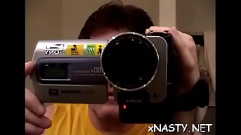 Slutty nympho endures hard sex