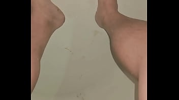 Rando nude bathing and feet fetish