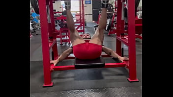 Workin on that flexibility at the gym today gonna get that shot thought about you thetweetofmc