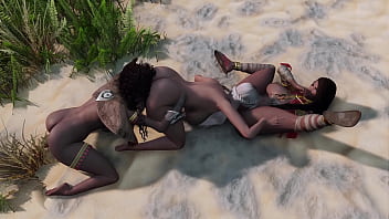 Ebony orgy on the desert for skyrim mmv mod