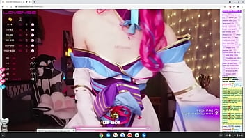 Hentai performs on cam