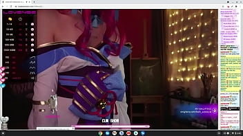 Hentai performs on cam