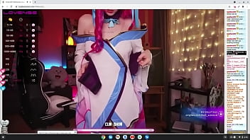 Hentai performs on cam