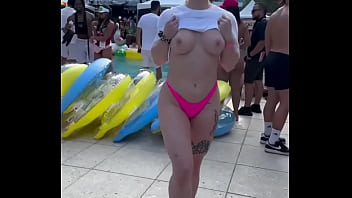 I may or may not have done a wet t shirt contest