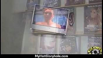 Cute ebony gives a mean blowjob 8