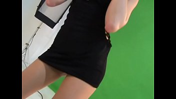 Brunette with small tits masturbates pussy toy