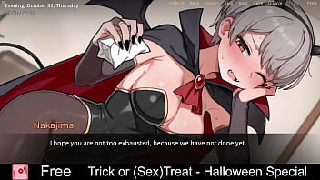 Trick or sex treat halloween special free game itchio visual novel adult anime eroge erotic halloween hentai nsfw porn slice of life